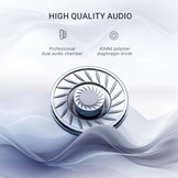 Over-ear hoofdtelefoon ANC Draadloos Bluetooth 62u Batterij Diepe Bas -34%
