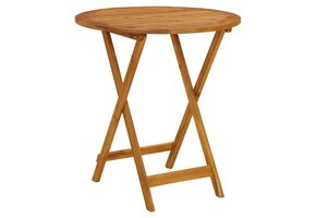 Inklapbare Houten Tuintafel Acaciahout 70 cm (34% Korting)