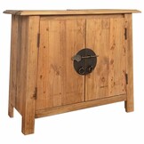 VidaXL Wastafelkast Grenenhout - 35% Korting