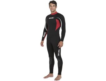 Wetsuit Heren Lang 2,2mm Neopreen Zwart (Maat M) - 34% Korting