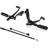 Zwarte Forward Controls Voetsteunen Harley Sportster XL 1200 883 met 35% Korting