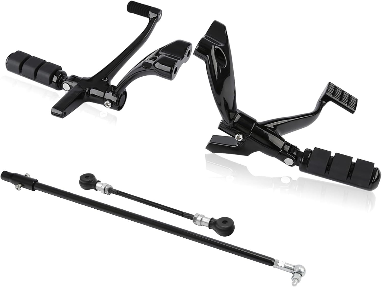 Zwarte Forward Controls Voetsteunen Harley Sportster XL 1200 883 met 35% Korting