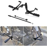 Zwarte Forward Controls Voetsteunen Harley Sportster XL 1200 883 met 35% Korting