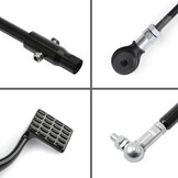 Zwarte Forward Controls Voetsteunen Harley Sportster XL 1200 883 met 35% Korting