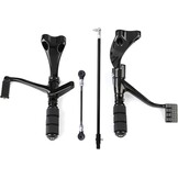 Zwarte Forward Controls Voetsteunen Harley Sportster XL 1200 883 met 35% Korting