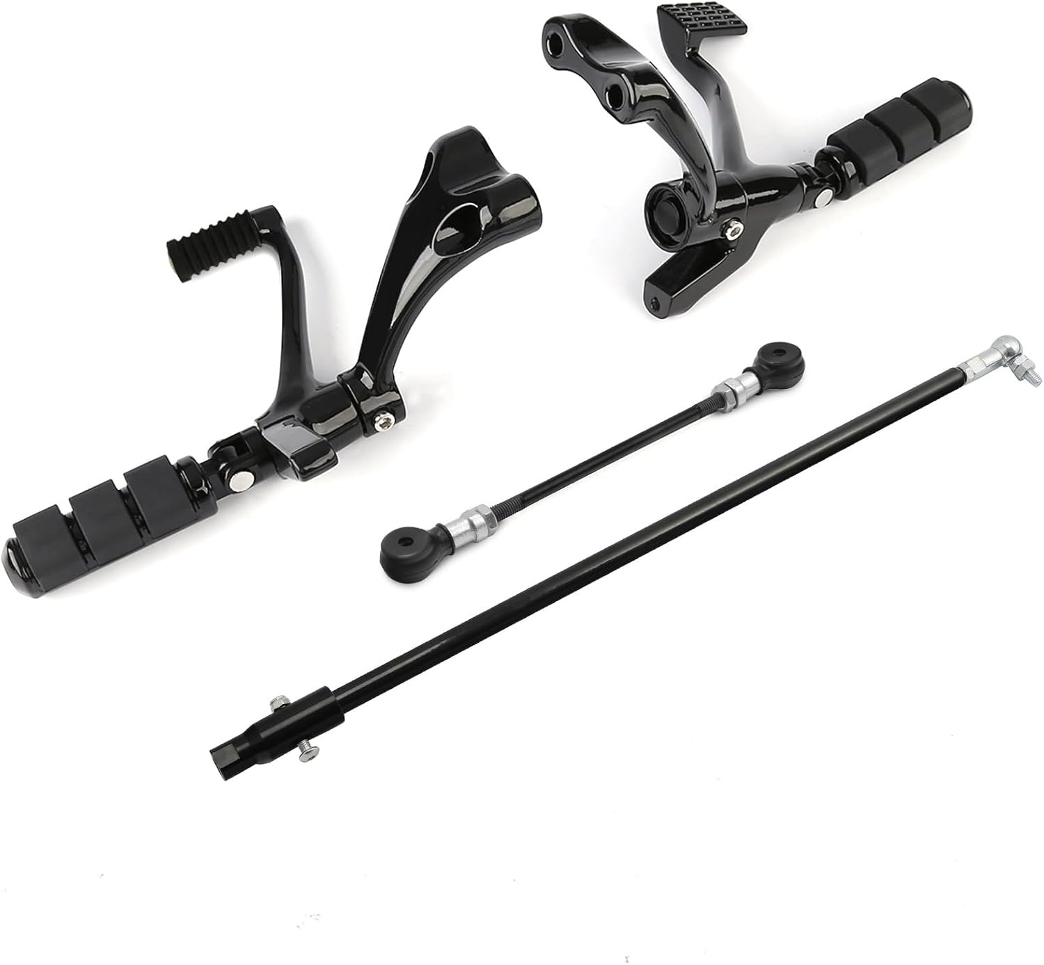 Zwarte Forward Controls Voetsteunen Harley Sportster XL 1200 883 met 35% Korting