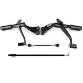 Zwarte Forward Controls Voetsteunen Harley Sportster XL 1200 883 met 35% Korting
