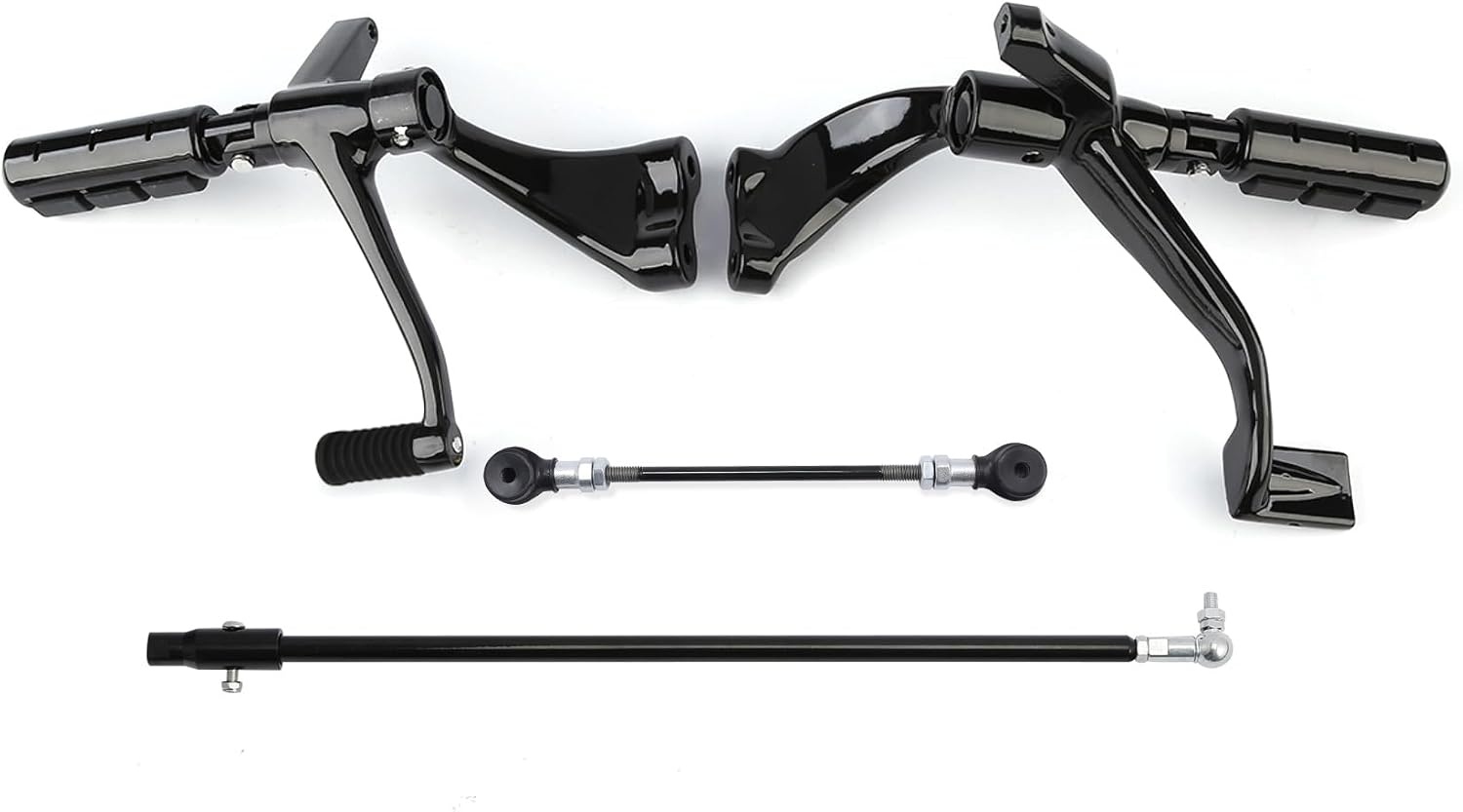 Zwarte Forward Controls Voetsteunen Harley Sportster XL 1200 883 met 35% Korting