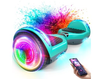 Hoverboard Meerkleurig | Bluetooth & LED | Zelfbalancerend | 35% Korting
