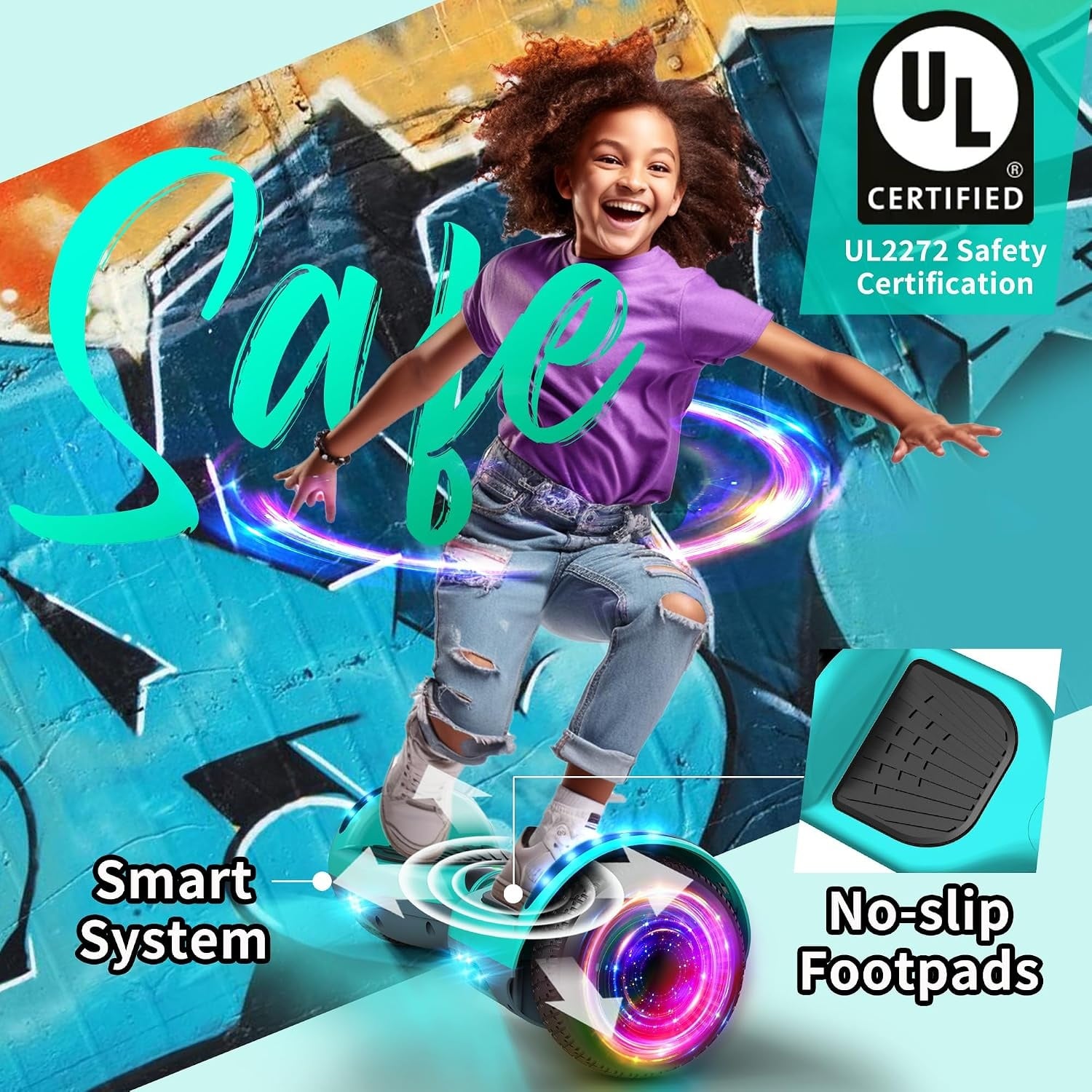 Hoverboard Meerkleurig | Bluetooth & LED | Zelfbalancerend | 35% Korting