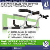 Optrekstang Deurkozijn XL: 30% Korting - Zonder Boren!