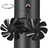 Magnetische Kachelventilator Houtkachel | Warmteaangedreven, Stil | 34% Korting
