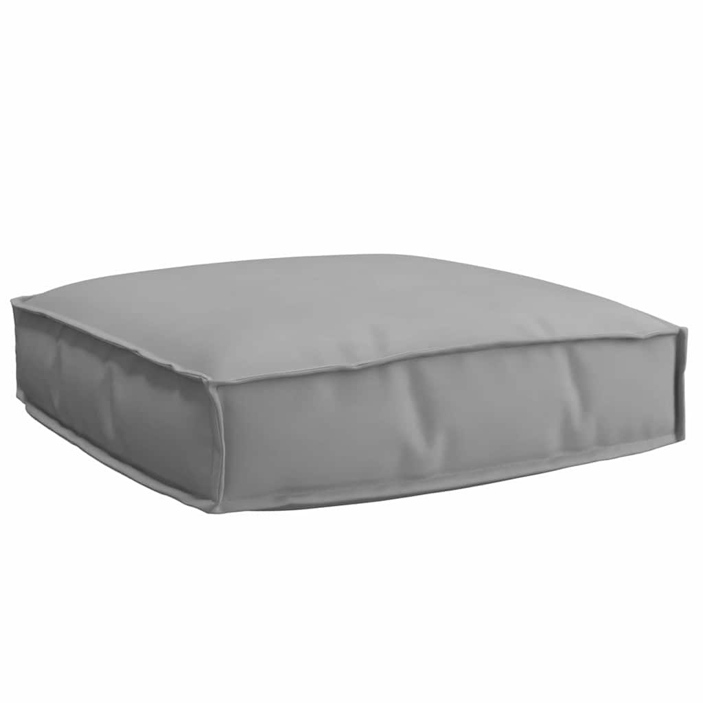 VidaXL Palletkussen Grijs 60x60x12 cm - Oxford Stof (55% Korting)