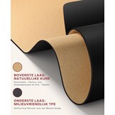 XXL Kurk Yogamat met Demping & Weerstandsband - 29% Korting