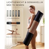 XXL Kurk Yogamat met Demping & Weerstandsband - 29% Korting