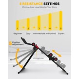 Buikspiertrainer Rood - 34% Korting | Thuisgebruik