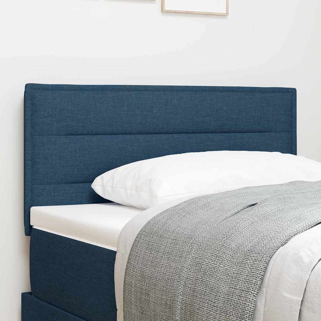Verstelbaar Hoofdbord Blauw Stof - 78% Korting!