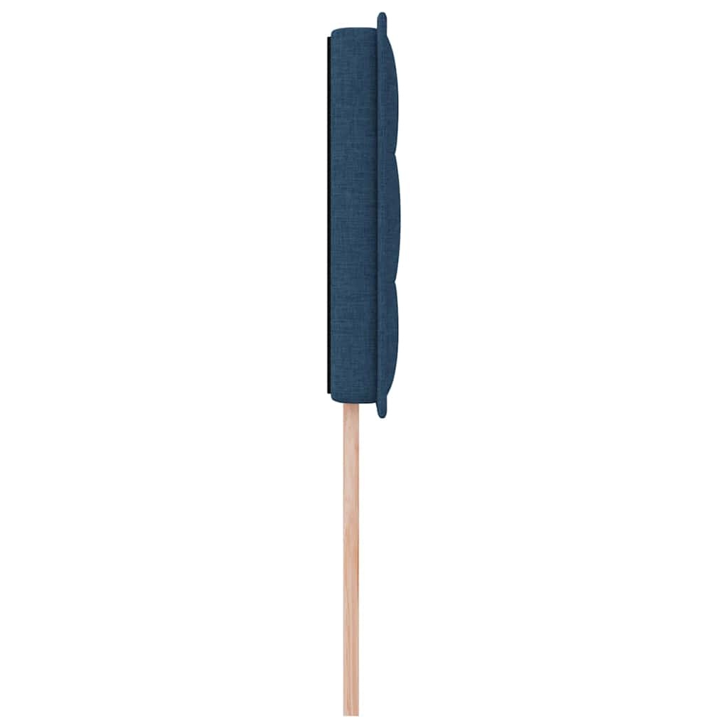 Verstelbaar Hoofdbord Blauw Stof - 78% Korting!
