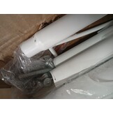vidaXL Hoofdbord 160 cm Metaal Wit | 82% Korting