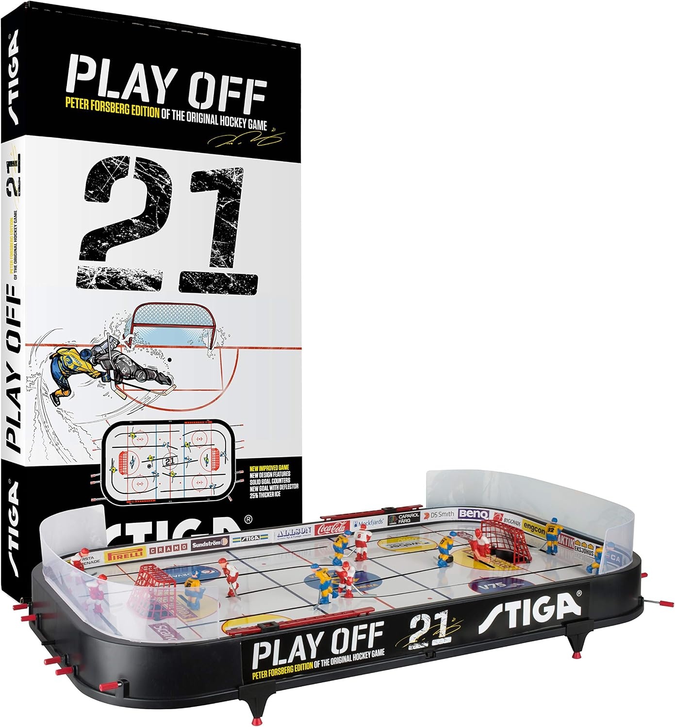 Stiga Play Off 21 IJshockey Tafelspel Zweden-Finland - 35% Korting