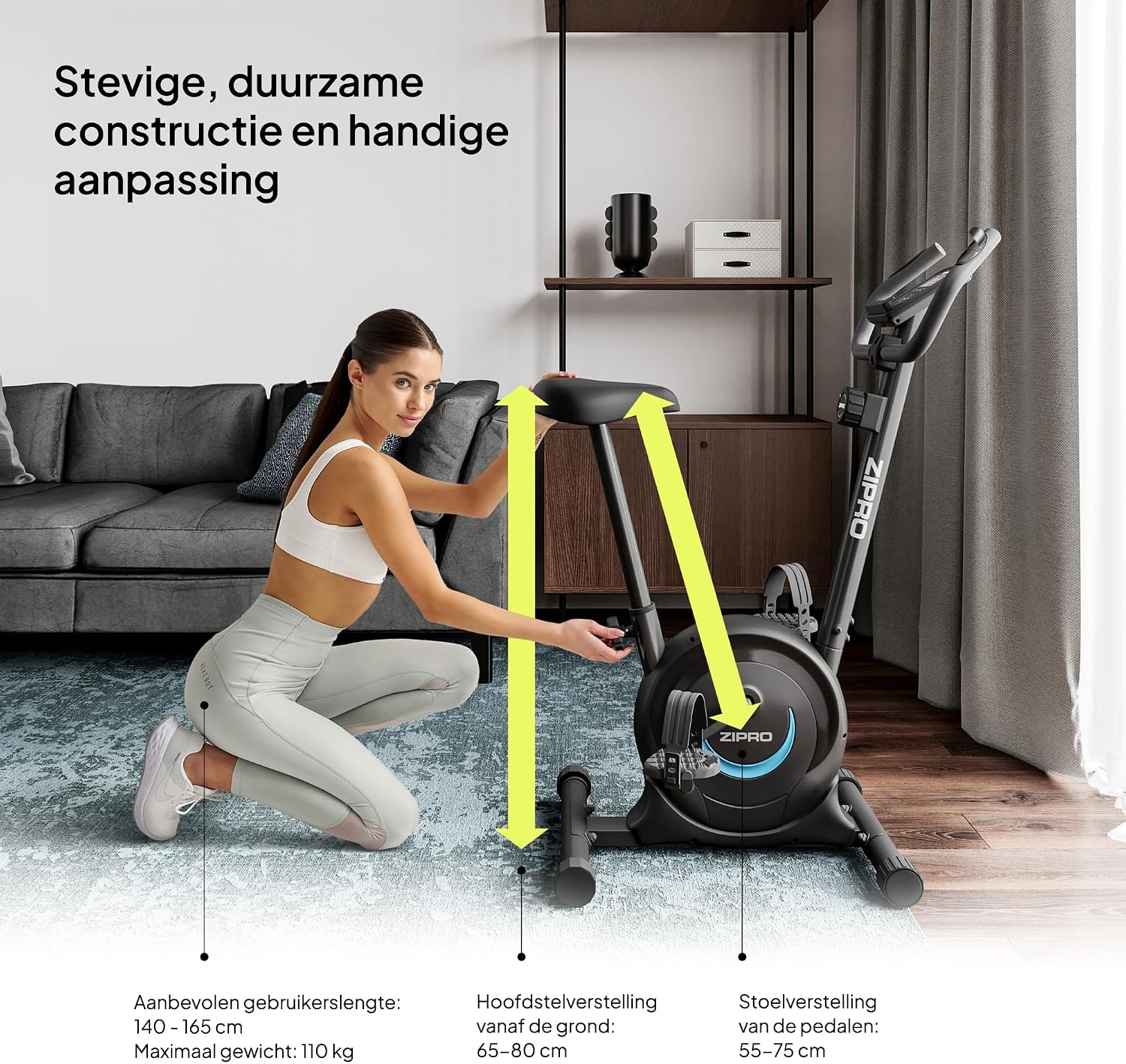 Hometrainer met 8 Weerstanden & LCD-Monitor - 35% Korting