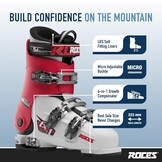 Verstelbare Kinder Skischoenen 22.5-25.5 Mondo - 35% Korting!