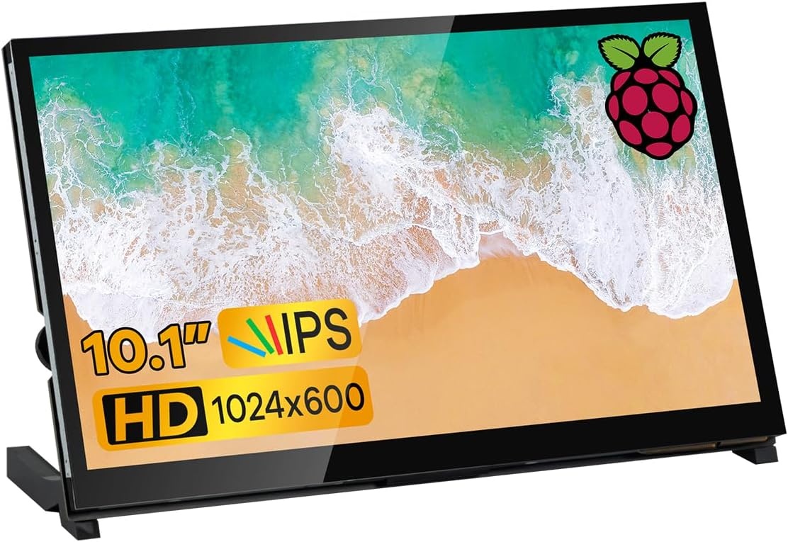 10.1" LCD Touchscreen Monitor voor Raspberry Pi/Jetson Nano - 34% Korting