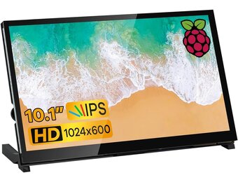10.1" LCD Touchscreen Monitor voor Raspberry Pi/Jetson Nano - 34% Korting