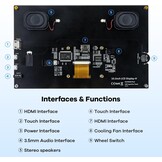 10.1" LCD Touchscreen Monitor voor Raspberry Pi/Jetson Nano - 34% Korting