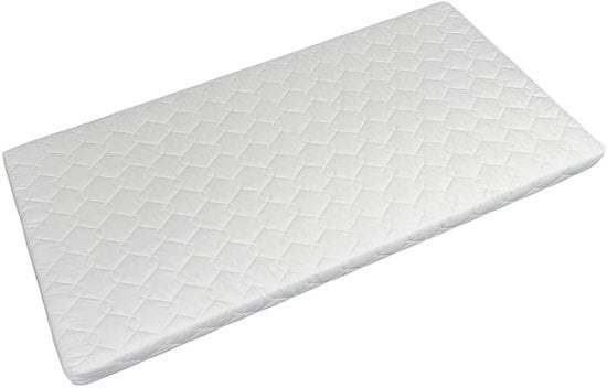Kindermatras 160x80cm: PUR-schuim, afneembare hoes - 29% korting
