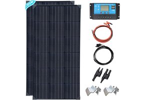 Flexibele Zonnepaneel Kit 200W Camper/Boot met 20A Laadregelaar