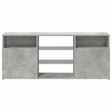 TV-meubel met LED betongrijs - 120cm - 54% Korting