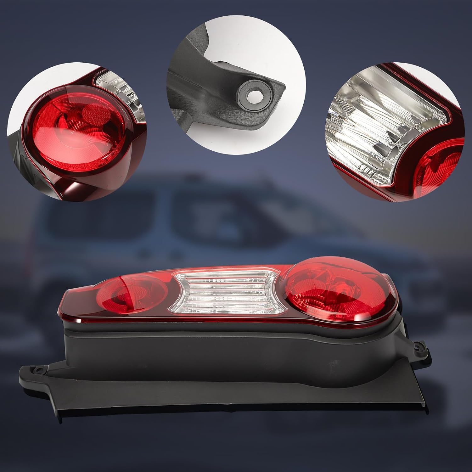 Rood Achterlicht Rechts Citroën Berlingo & Peugeot Partner - 48% Korting!