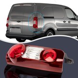 Rood Achterlicht Rechts Citroën Berlingo & Peugeot Partner - 48% Korting!