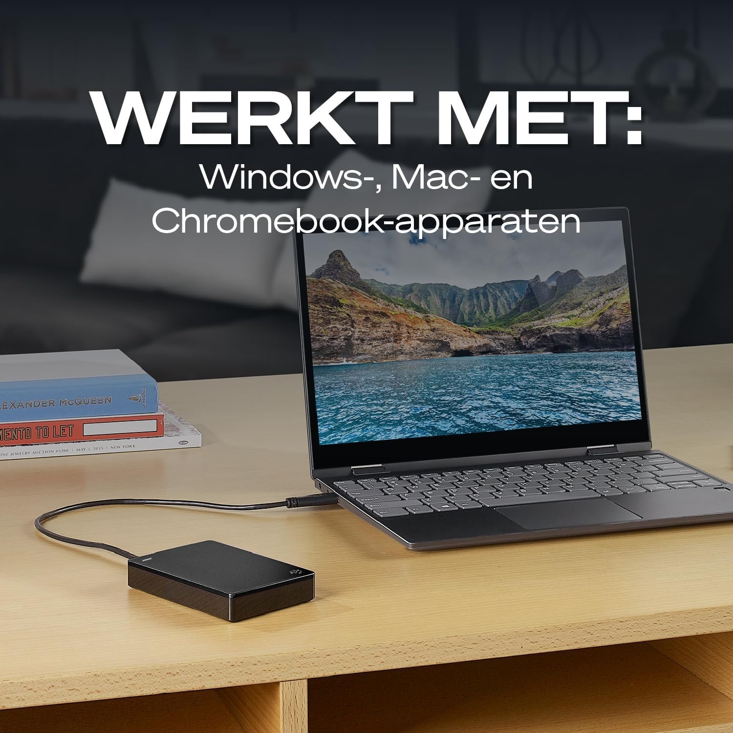 1TB Externe Harde Schijf USB 3.0 - Zwart - 41% Korting!