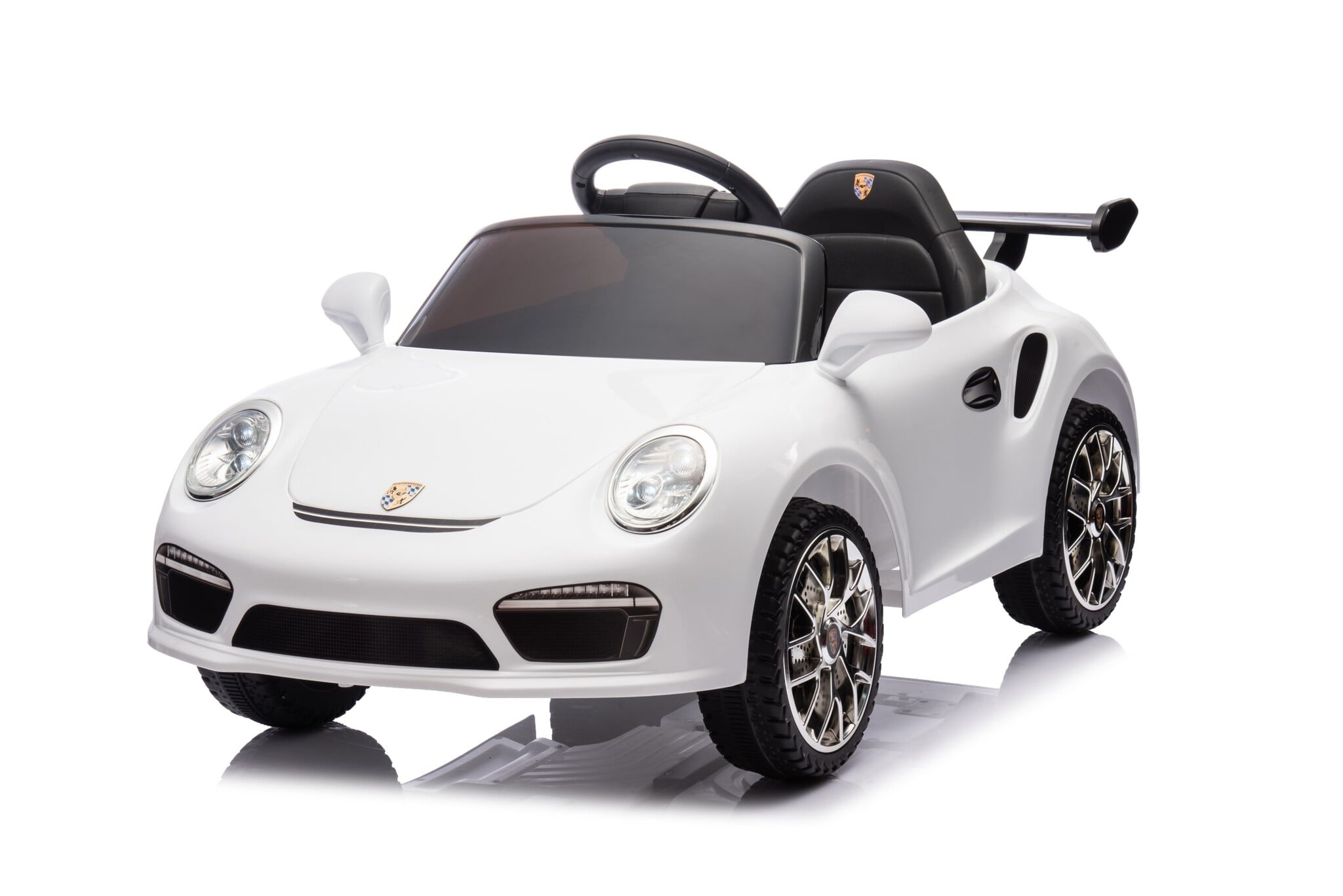 Elektrische kinderauto Ruf wit - 35% korting!