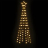 Kegelkerstboom 108 LED's 70x180 cm Warmwit - 85% Korting
