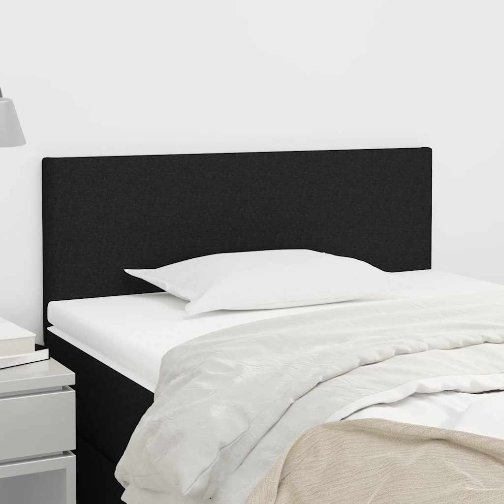 VidaXL Hoofdbord Zwart Stof 90x5x78/88 cm - 78% Korting!