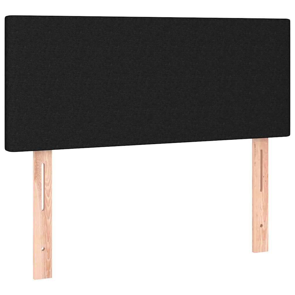 VidaXL Hoofdbord Zwart Stof 90x5x78/88 cm - 78% Korting!