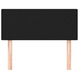 VidaXL Hoofdbord Zwart Stof 90x5x78/88 cm - 78% Korting!