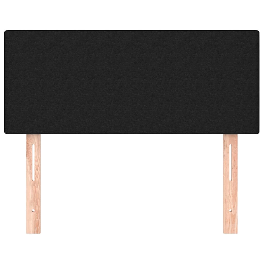 VidaXL Hoofdbord Zwart Stof 90x5x78/88 cm - 78% Korting!