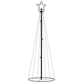 Verlichte Kegelkerstboom 70x180cm Warmwit - 85% Korting!