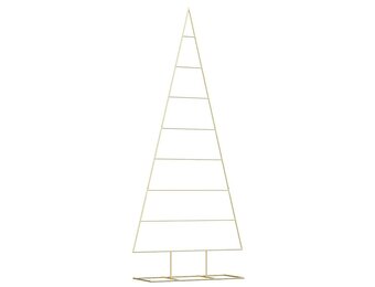 210 cm Metalen Kerstboom Frame Zwart - DIY Decoratie | 79% Korting
