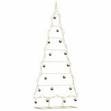 210 cm Metalen Kerstboom Frame Zwart - DIY Decoratie | 79% Korting