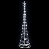 VidaXL LED Kerstboom Koudwit 250 cm - 79% Korting