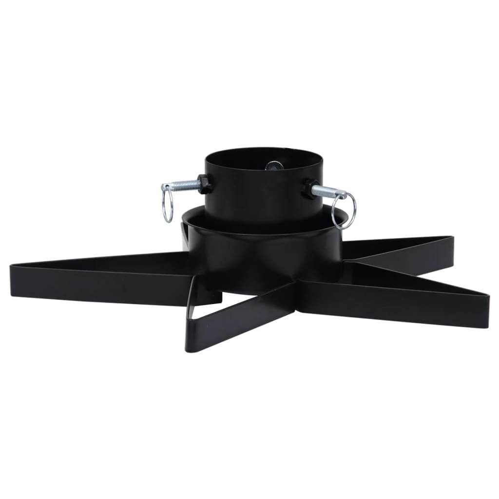 Kerstboomstandaard Zwart 47x47x13,5 cm - Stabiele Basis met Waterreservoir
