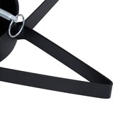 Kerstboomstandaard Zwart 47x47x13,5 cm - Stabiele Basis met Waterreservoir