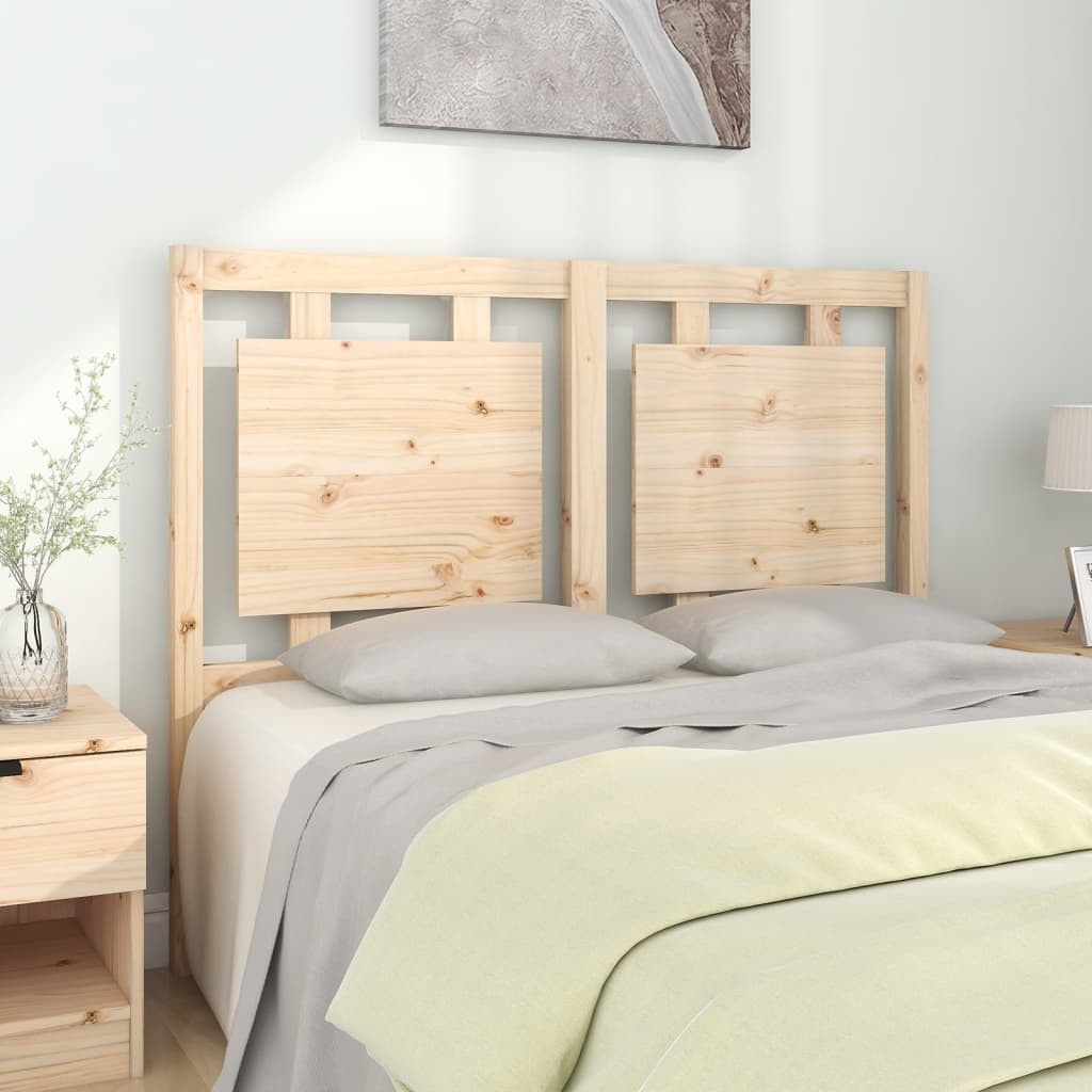 Massief Grenenhouten Hoofdbord 125,5x4x100 cm - 33% Korting