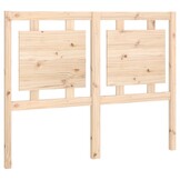 Massief Grenenhouten Hoofdbord 125,5x4x100 cm - 33% Korting