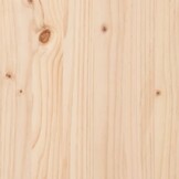 Massief Grenenhouten Hoofdbord 125,5x4x100 cm - 33% Korting